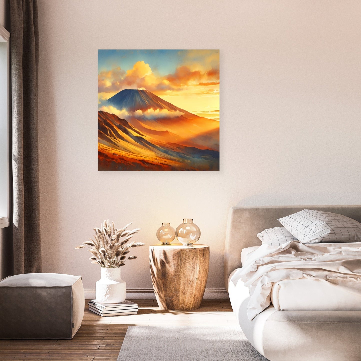 Mauna Kea Sunset Glow Canvas