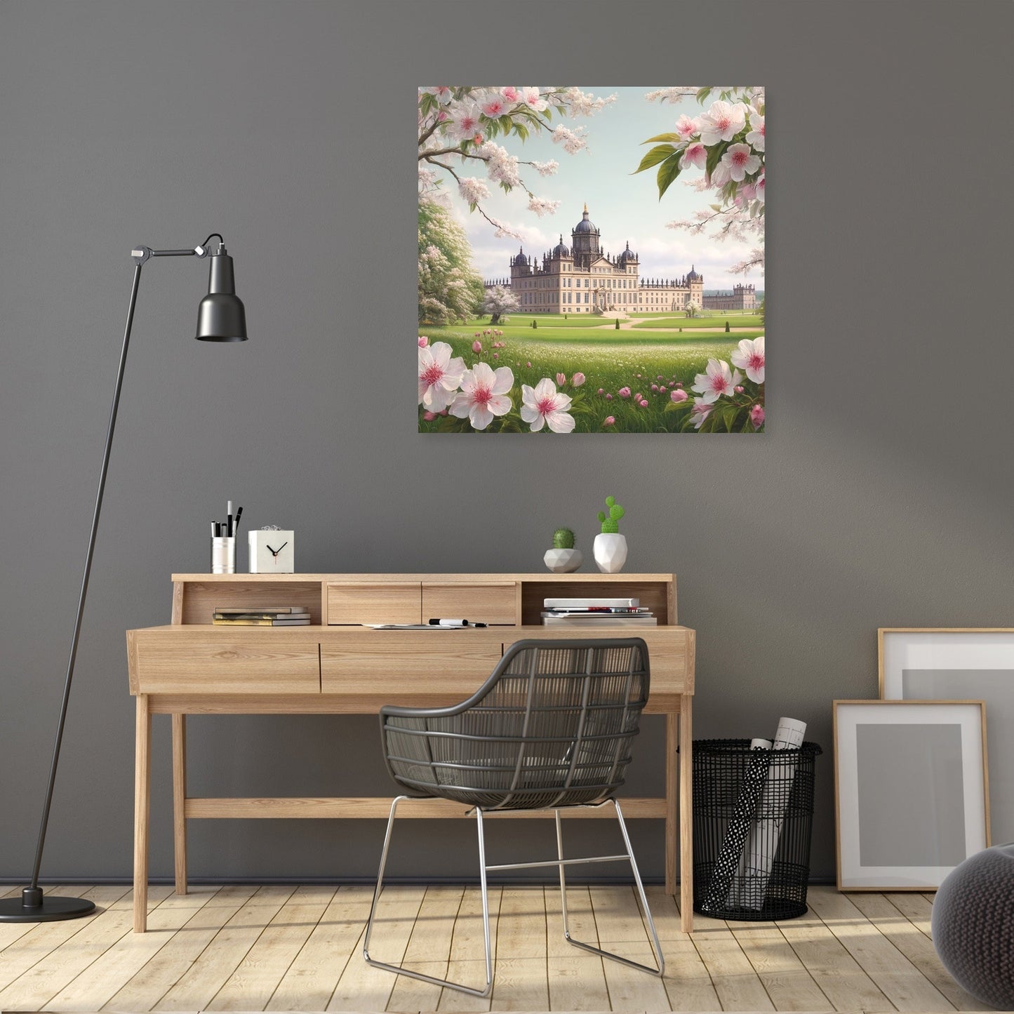 Spring at Castle Howard Canvas