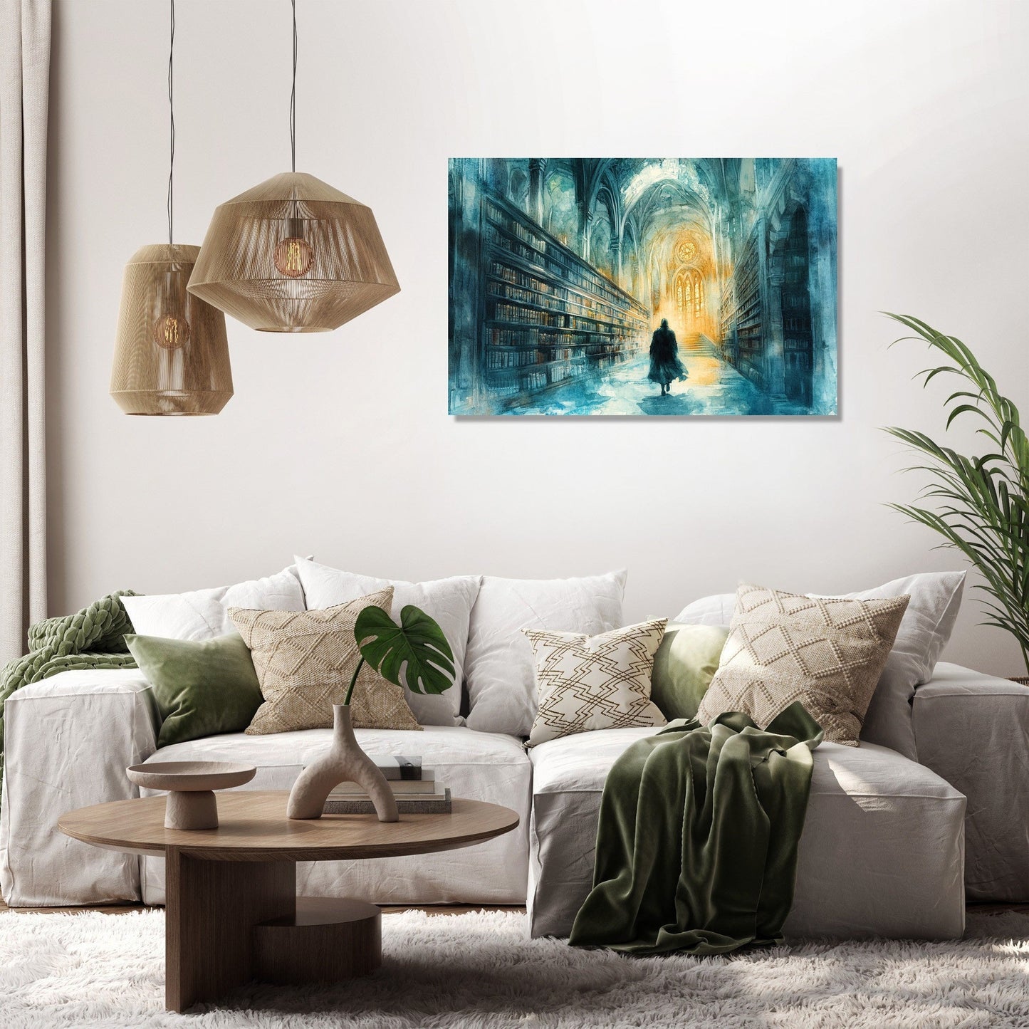 Assassin's Pursuit Library Canvas