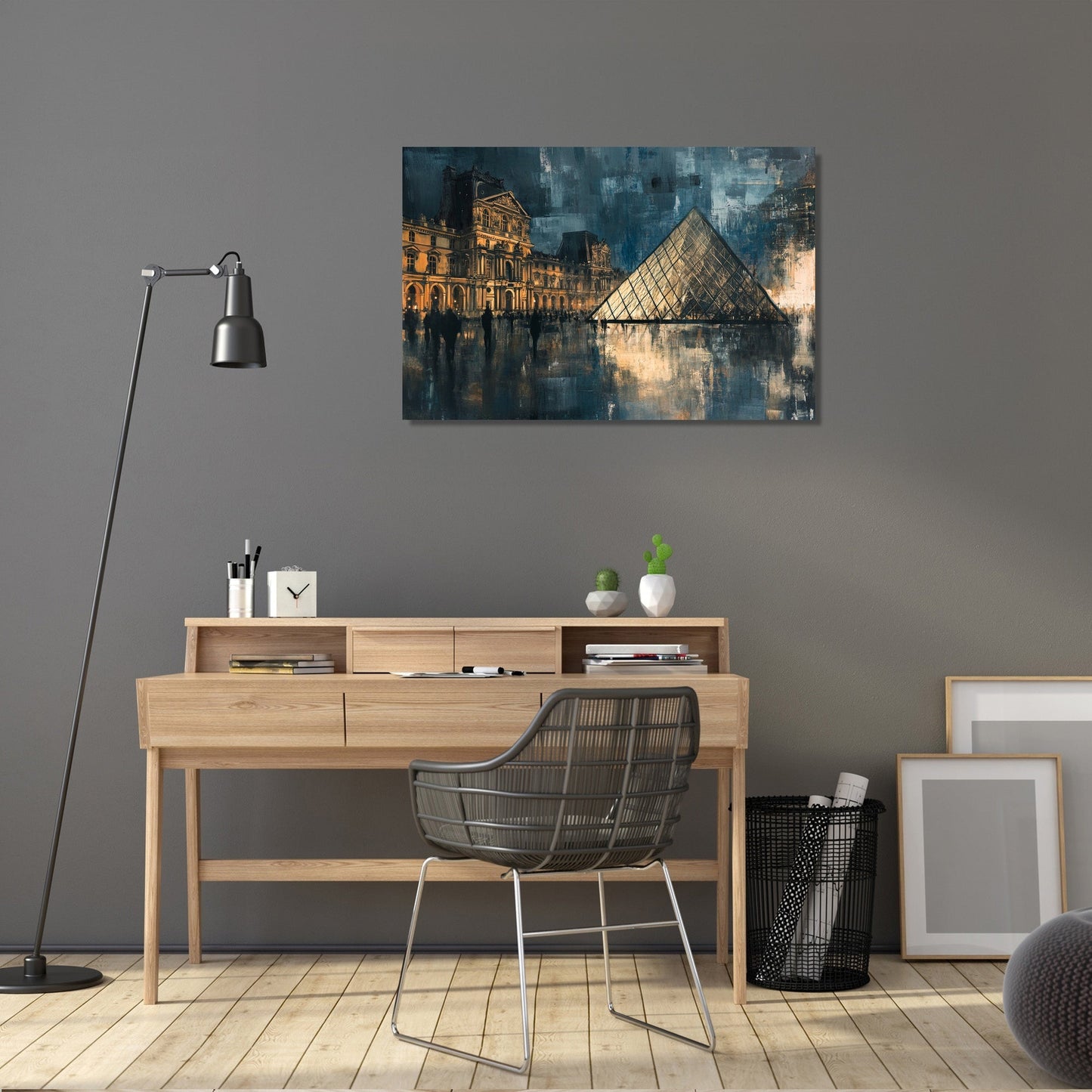 Twilight Whispers Louvre Canvas