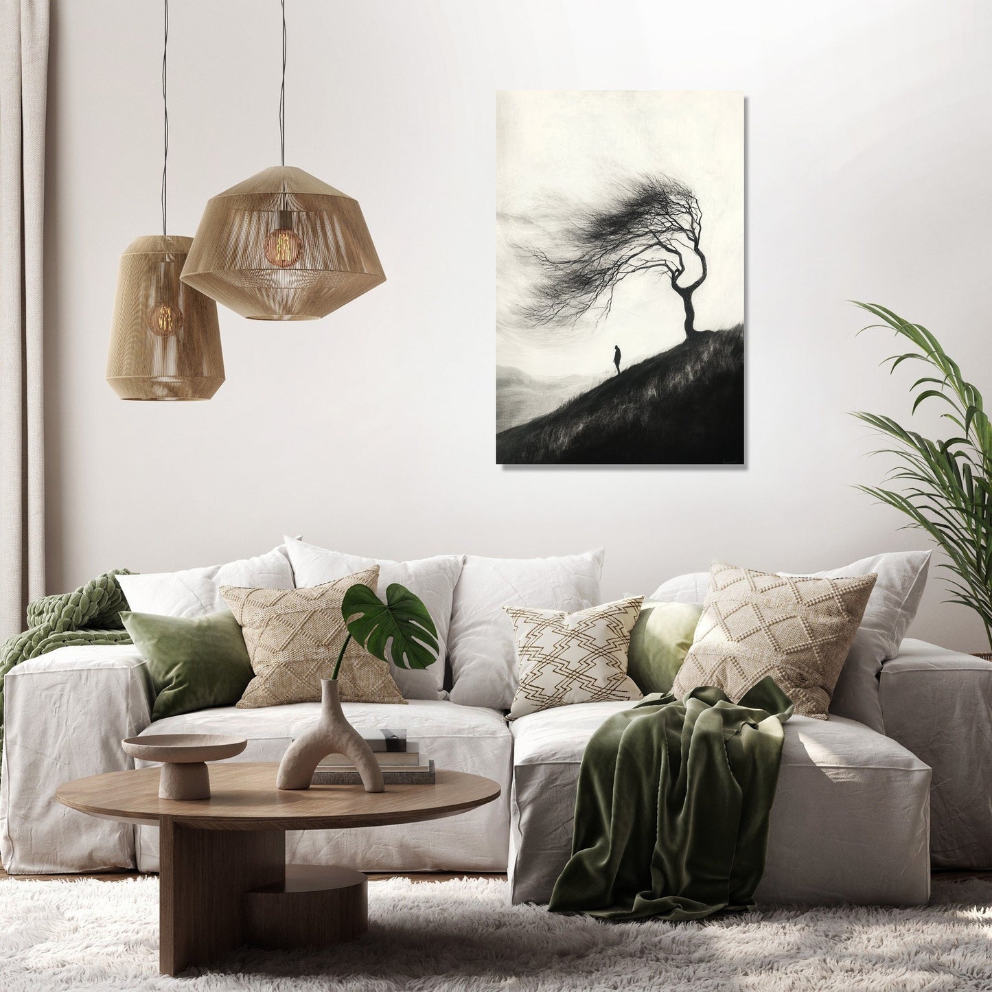 Windswept Solitude Canvas