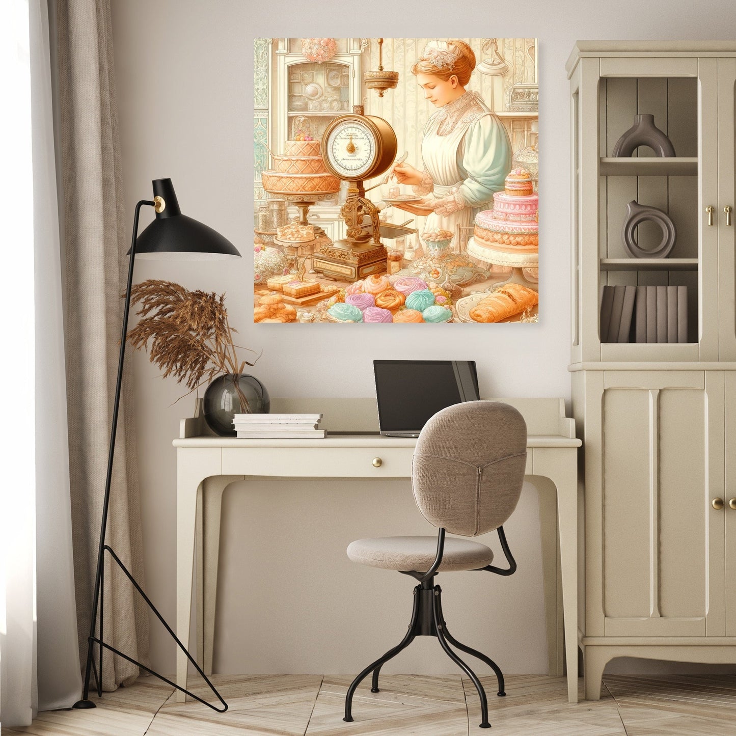 Pastel Patissier Canvas