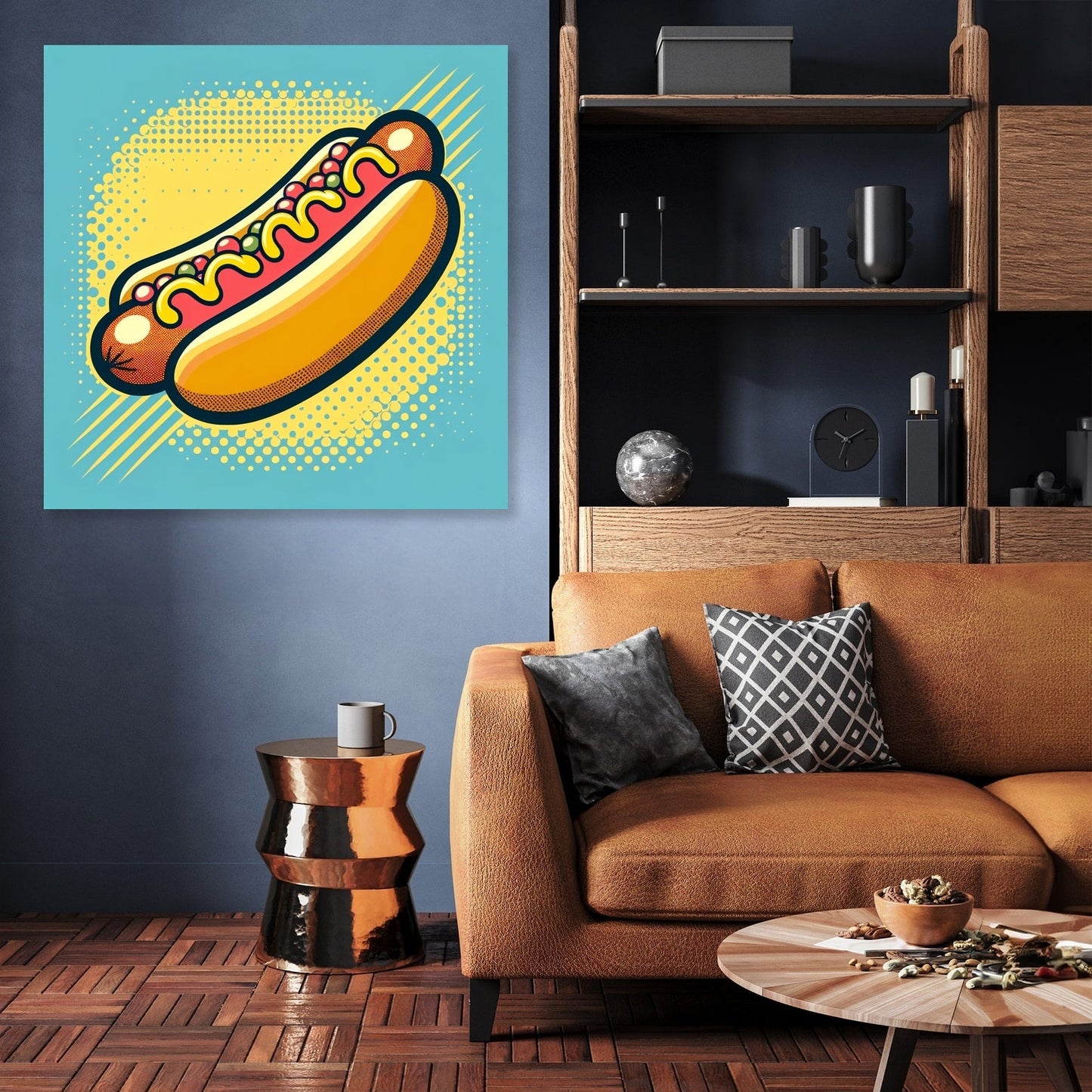 Pop Dog Canvas