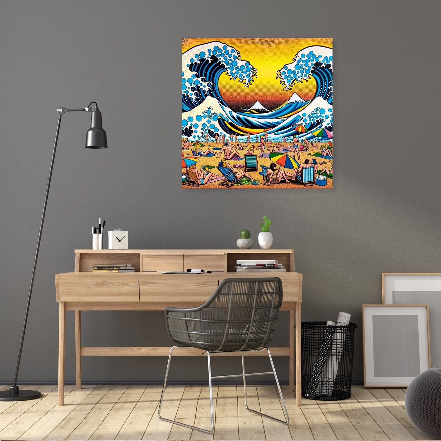 Seaside Pop Spectacle Canvas