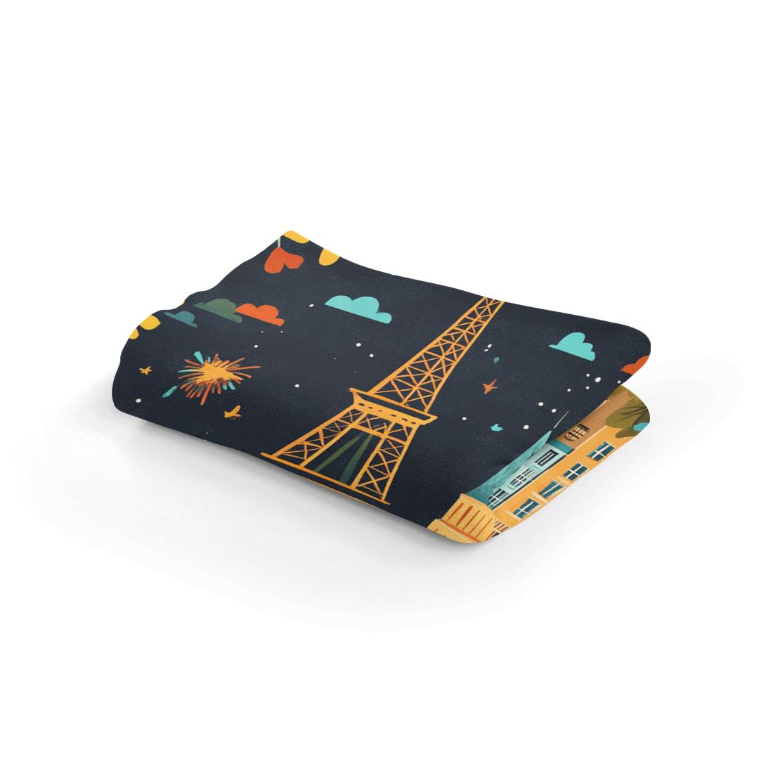 French Floral Festival Blanket