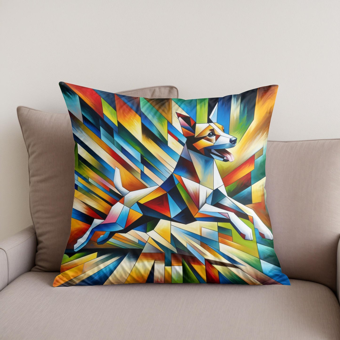 Vibrant Spirit Cotton Cushion
