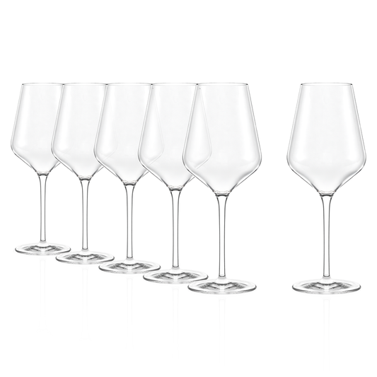Stolzle Lausitz Quatrophil Red Wine Glasses - 570ml - Set of 6