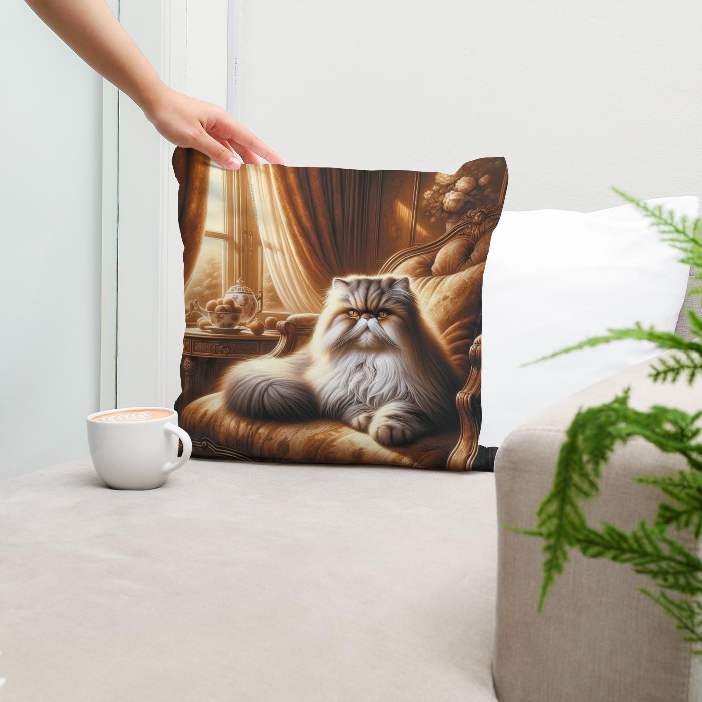 Persian Elegance Cotton Cushion