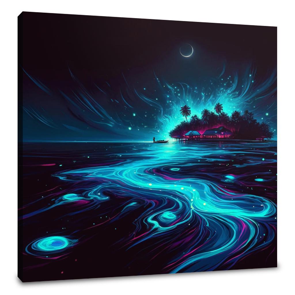Vaadhoo Island Glow Canvas