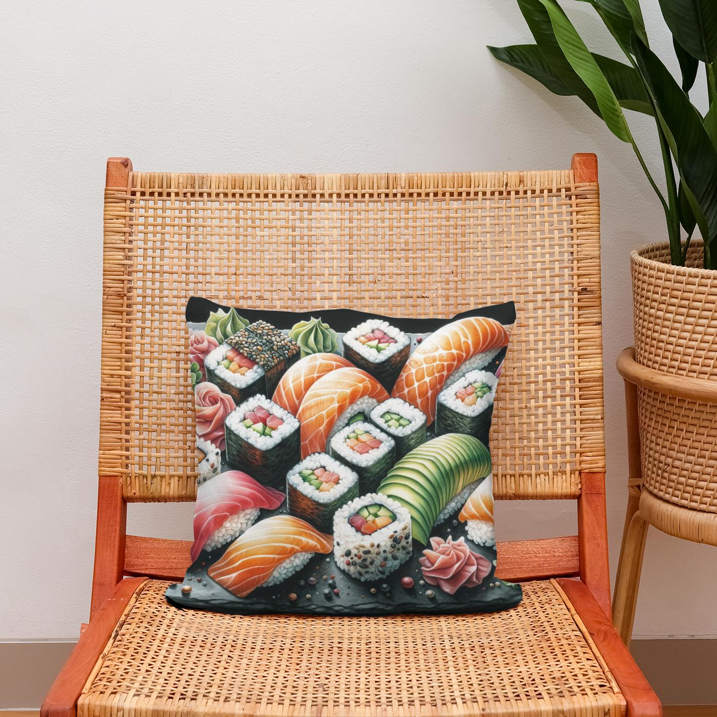 Sushi Spectrum Cotton Cushion