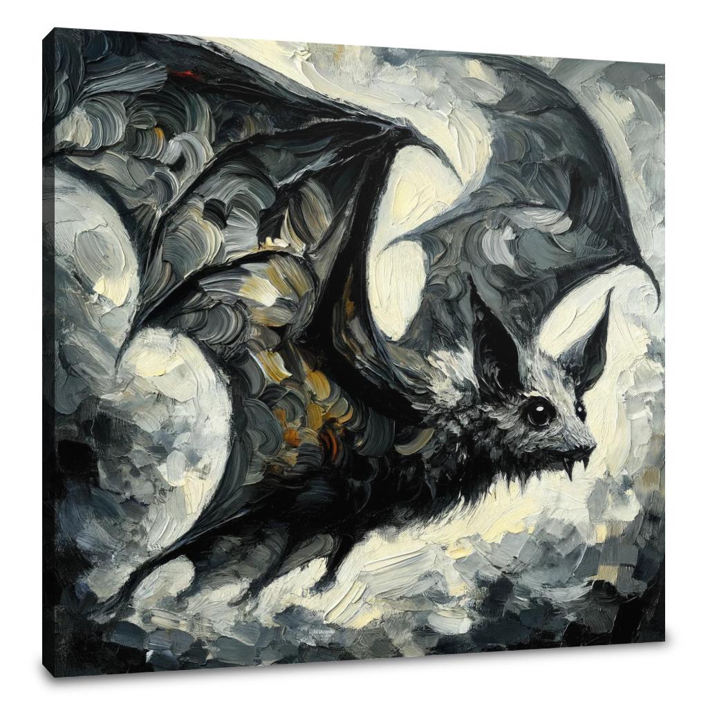 Gothic Bat Canvas