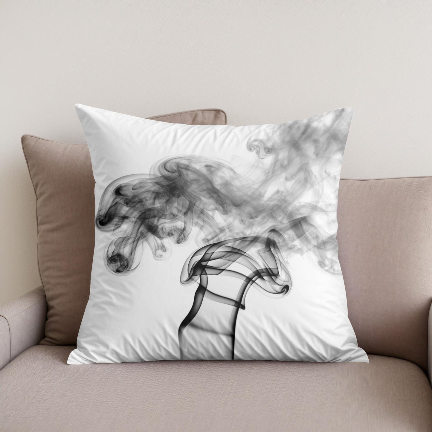 Whispering Smoke Cotton Cushion