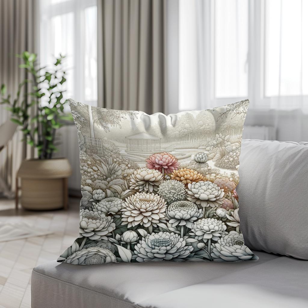 Symphony in Bloom Cotton Cushion