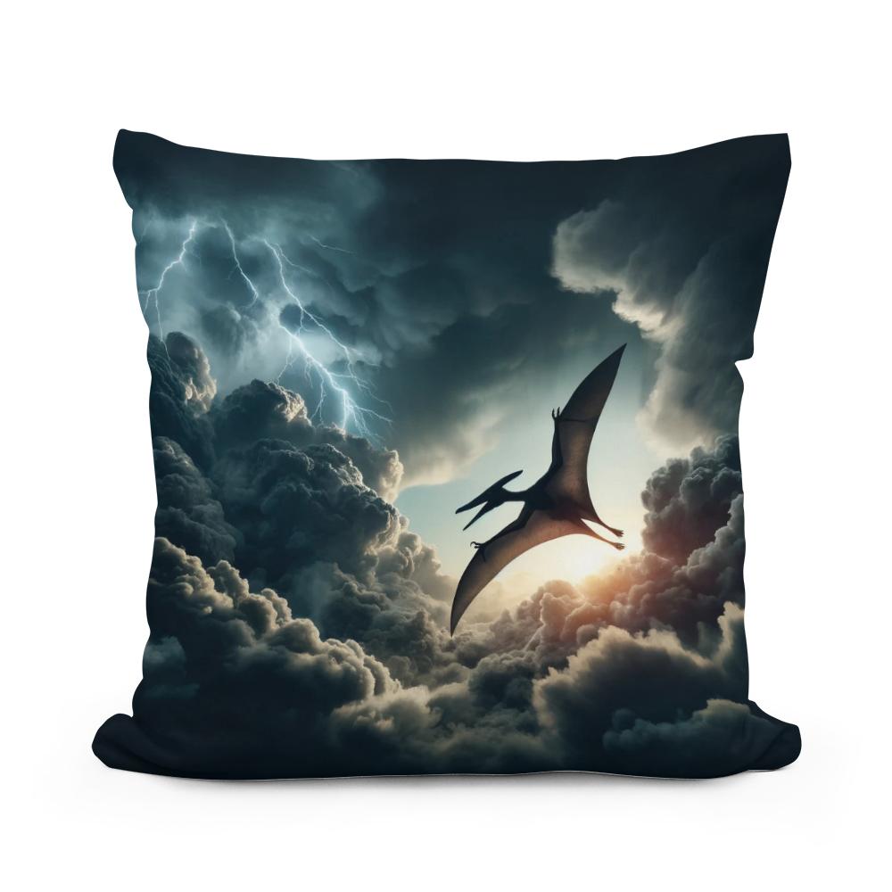 Storm Rider Pterodactyl Cotton Cushion