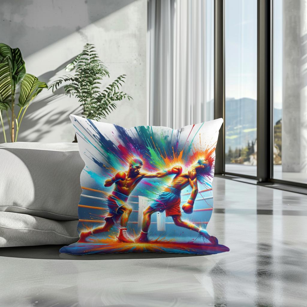 Colorful Knockdown Cotton Cushion