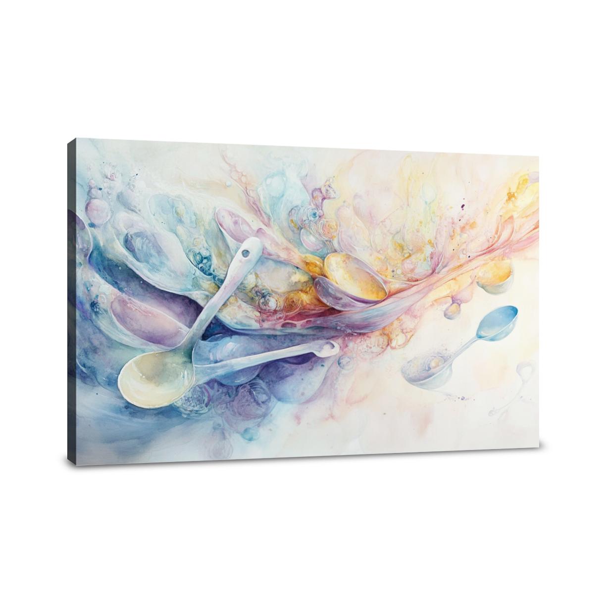 Surreal Utensil Dream Canvas