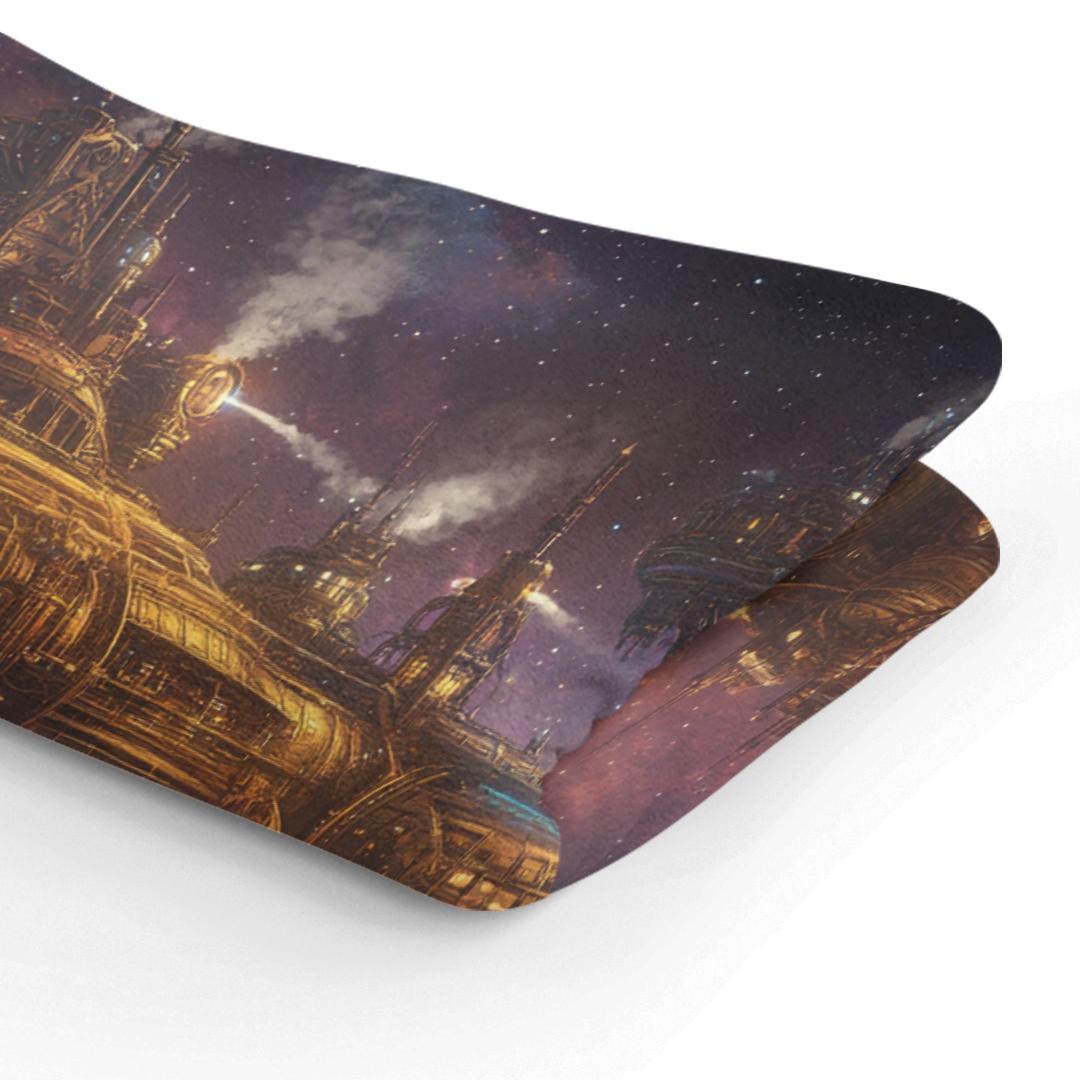 Steampunk Starship Blanket