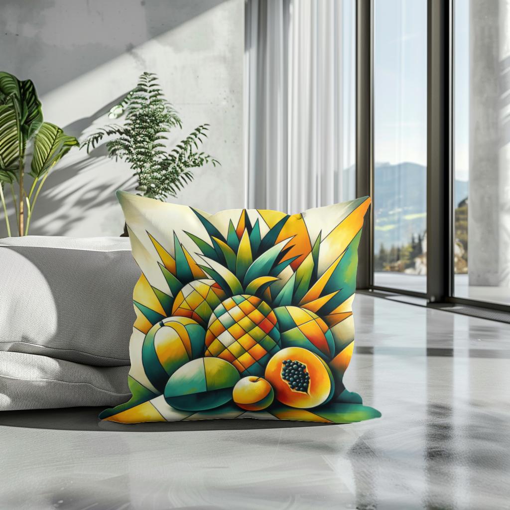 Tropical Tango Cotton Cushion