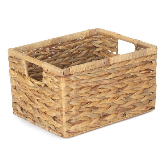 Large Nordic Water Hyacinth Storage Basket