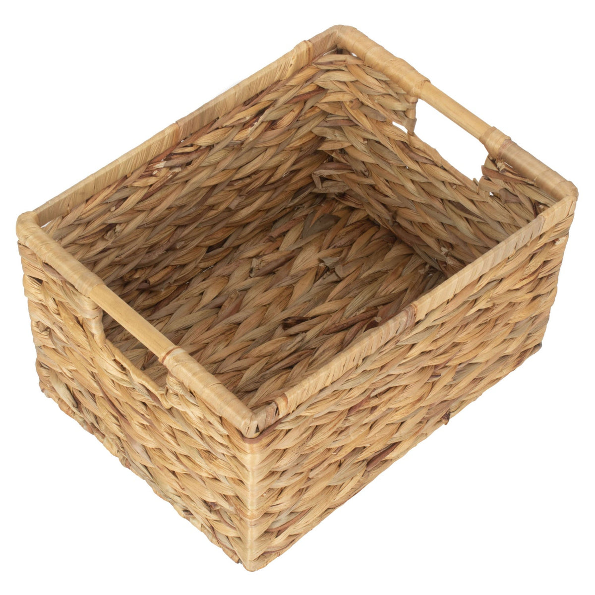 Large Nordic Water Hyacinth Storage Basket