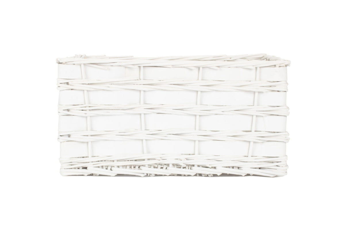 Large White Scandi Storage Basket