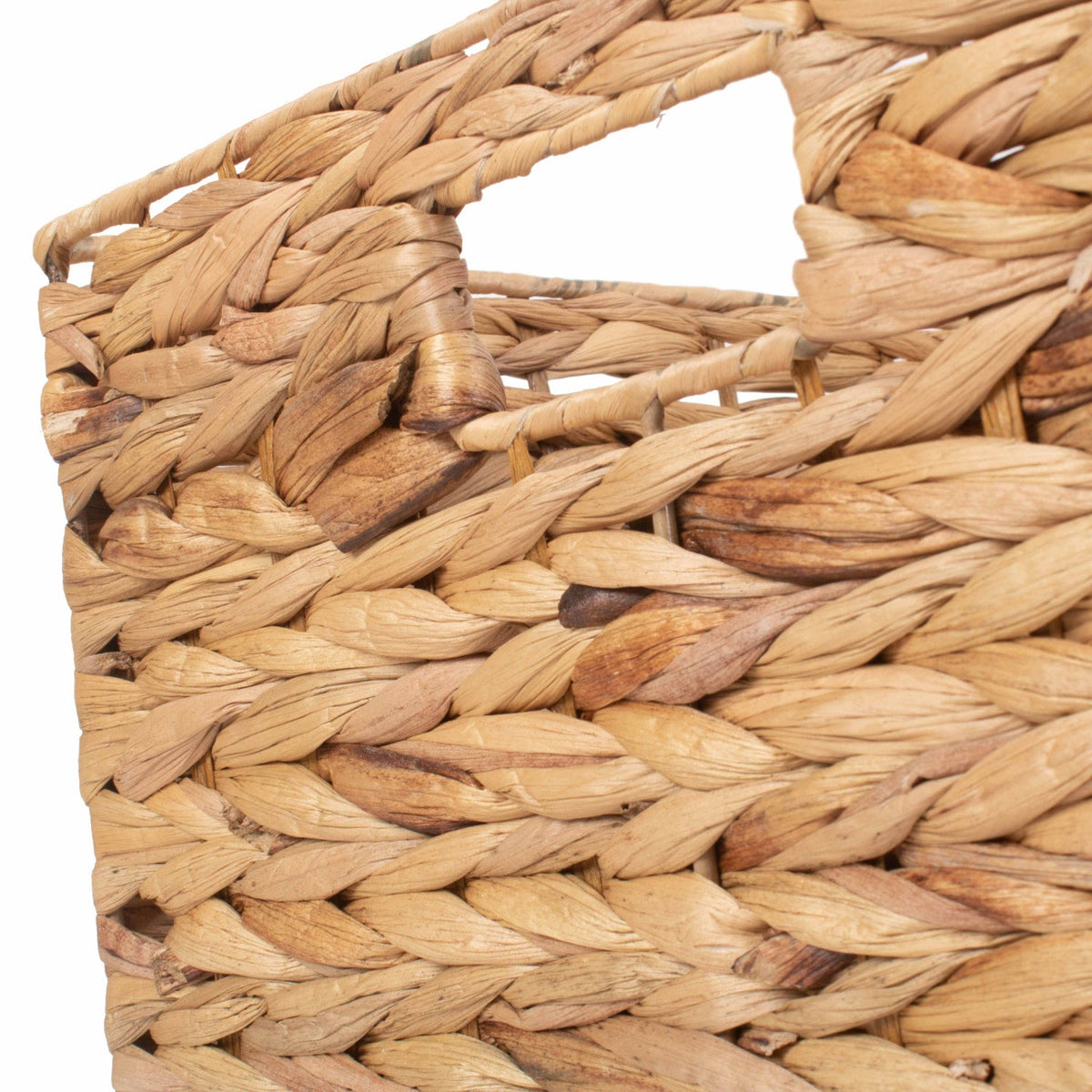 Large Rectangular Water Hyacinth Storage Basket