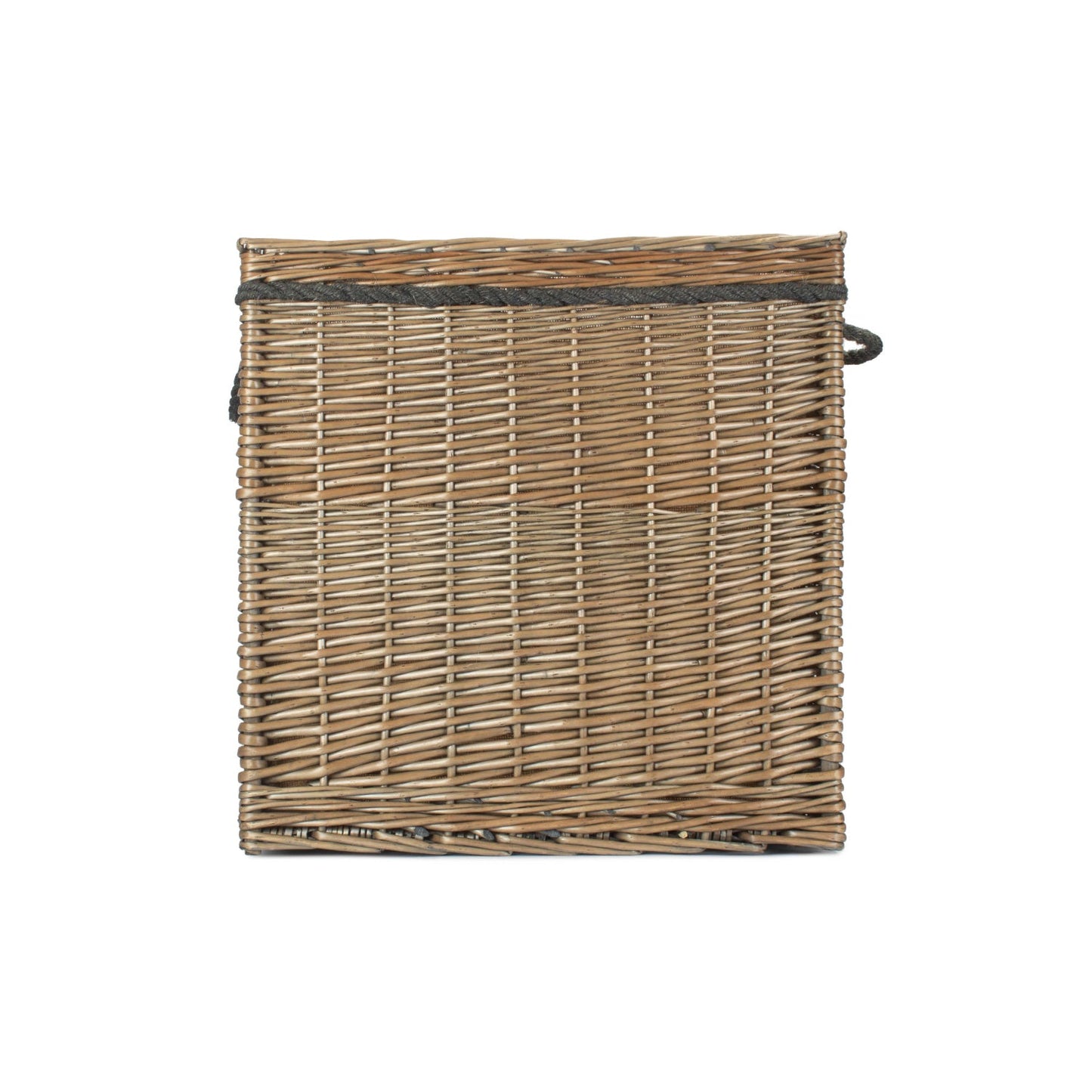 Antique Wash Willow Square Storage Basket Size 3 - Large