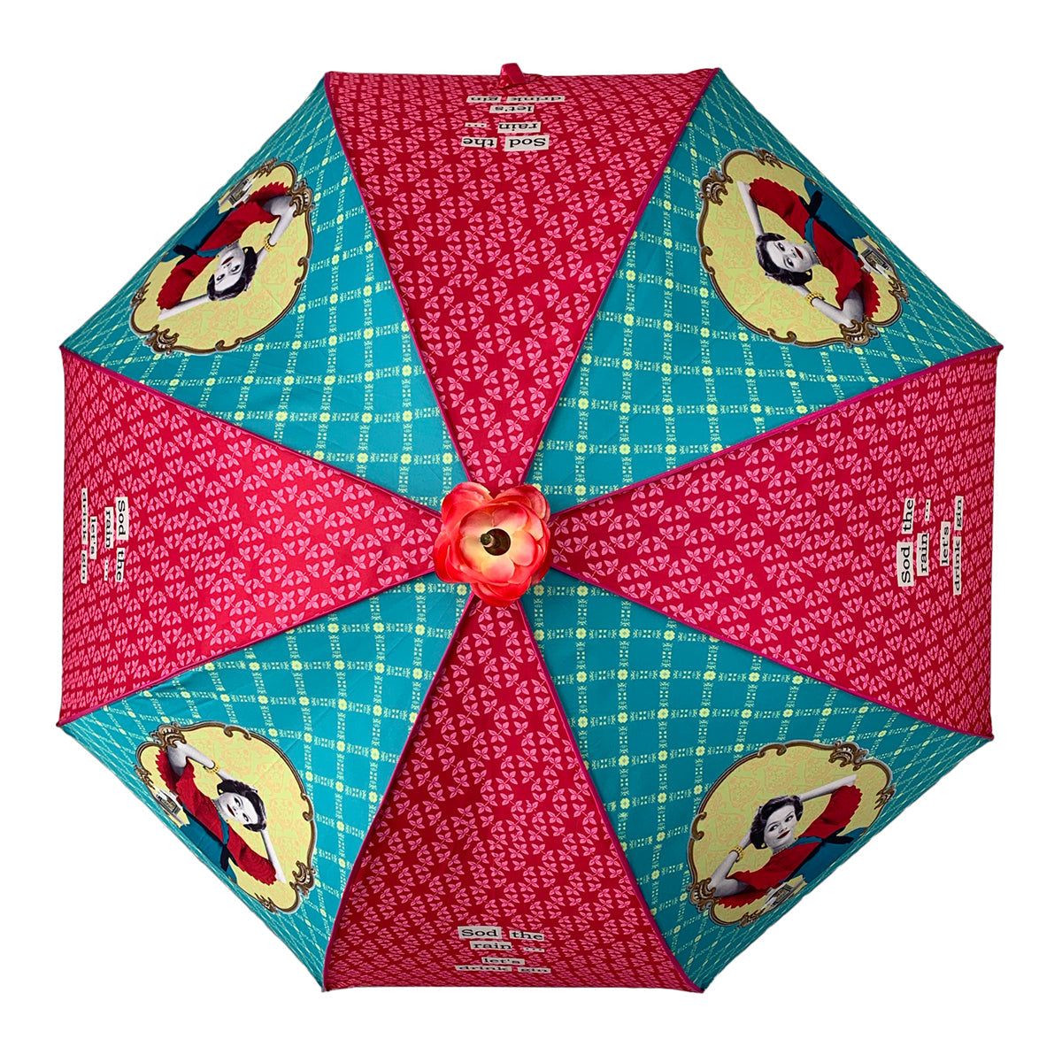 Darling Divas Sod the Rain  Boutique Umbrella