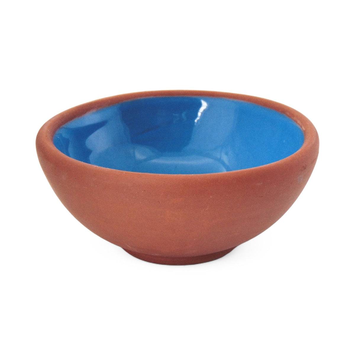 8 cm Terracotta Bowl - Sky Blue