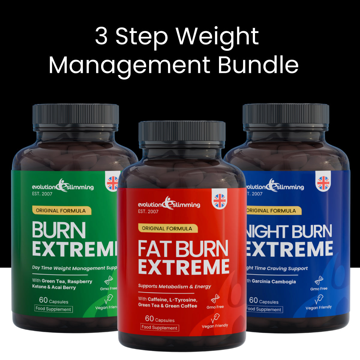 Fat Burn Extreme Multipack Combo - 3 Step Weight Management Combo