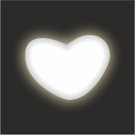 KITTYRAMA HEART CAT CHARM – Reflective, Safe, High Visibility