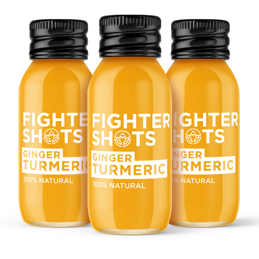 Fighter Shots Ginger + TURMERIC  12x 60ml