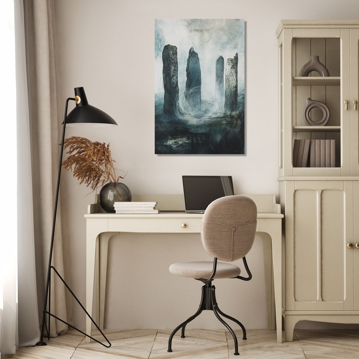 Celestial Stone Circle Canvas