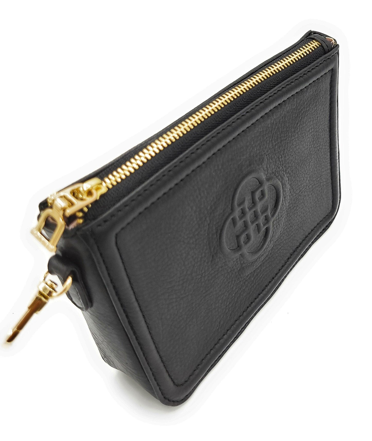 SADDLER FRANKIE Real Leather Designer Zip Top Make-up Pouch| Gift Boxed