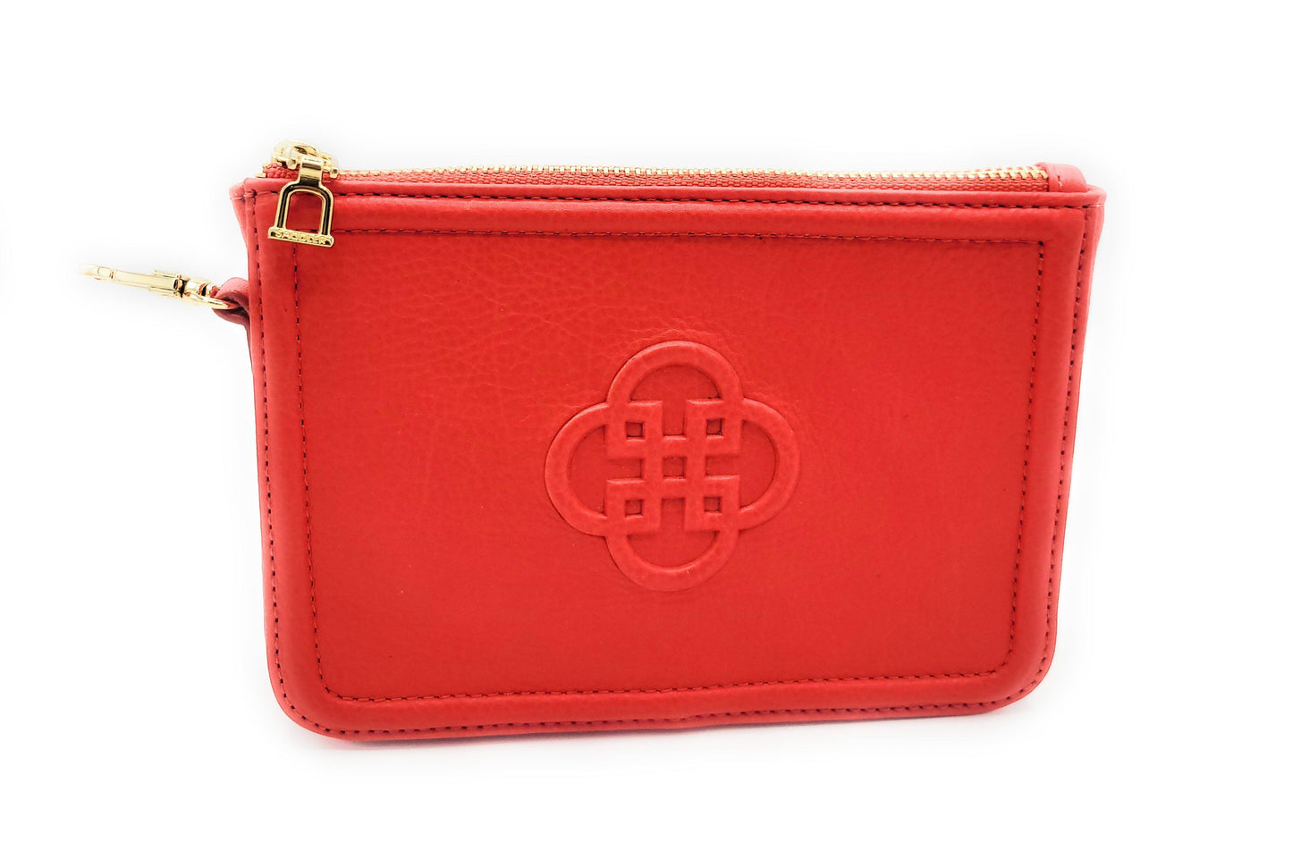 SADDLER FRANKIE Real Leather Designer Zip Top Make-up Pouch| Gift Boxed