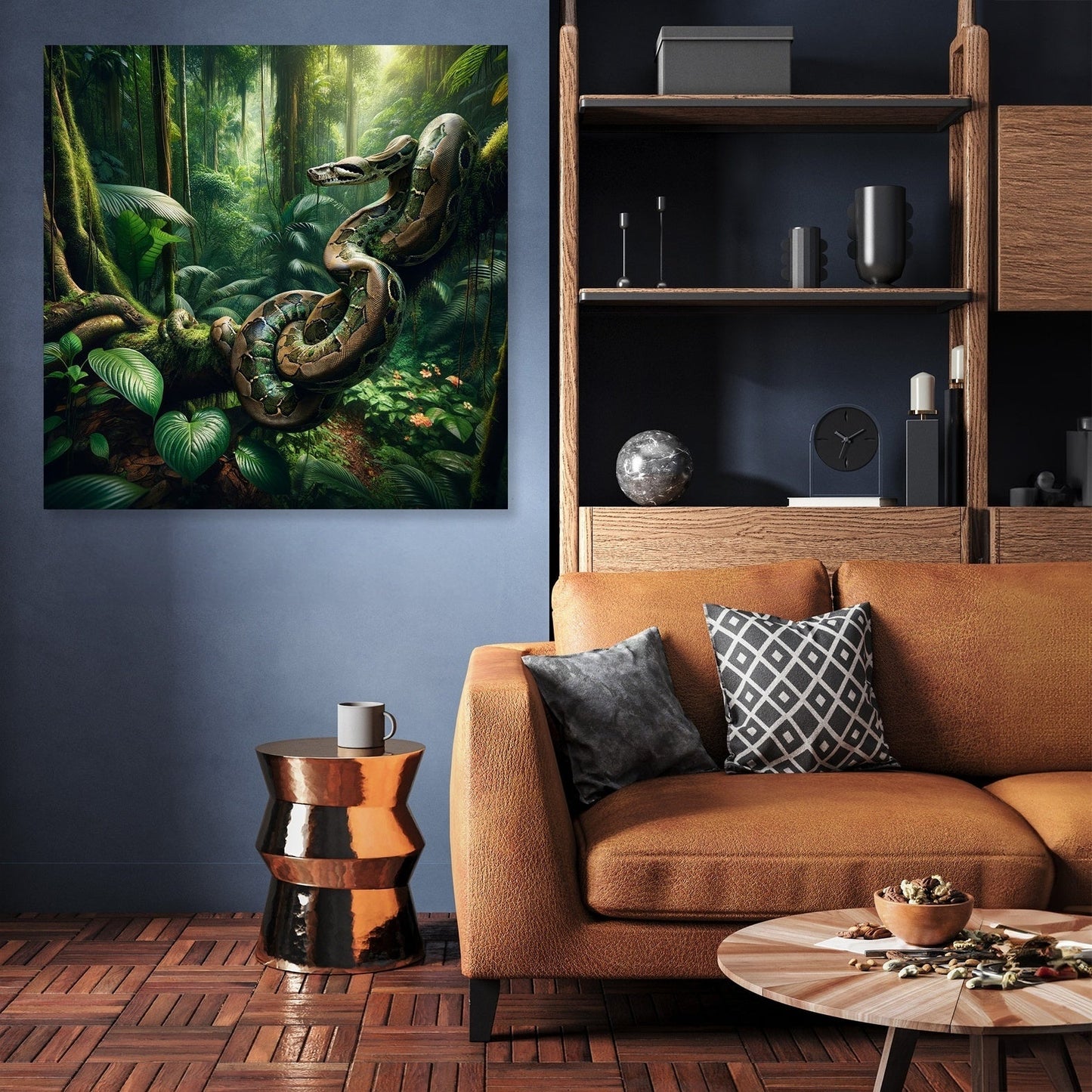 Jungle Boa Canvas