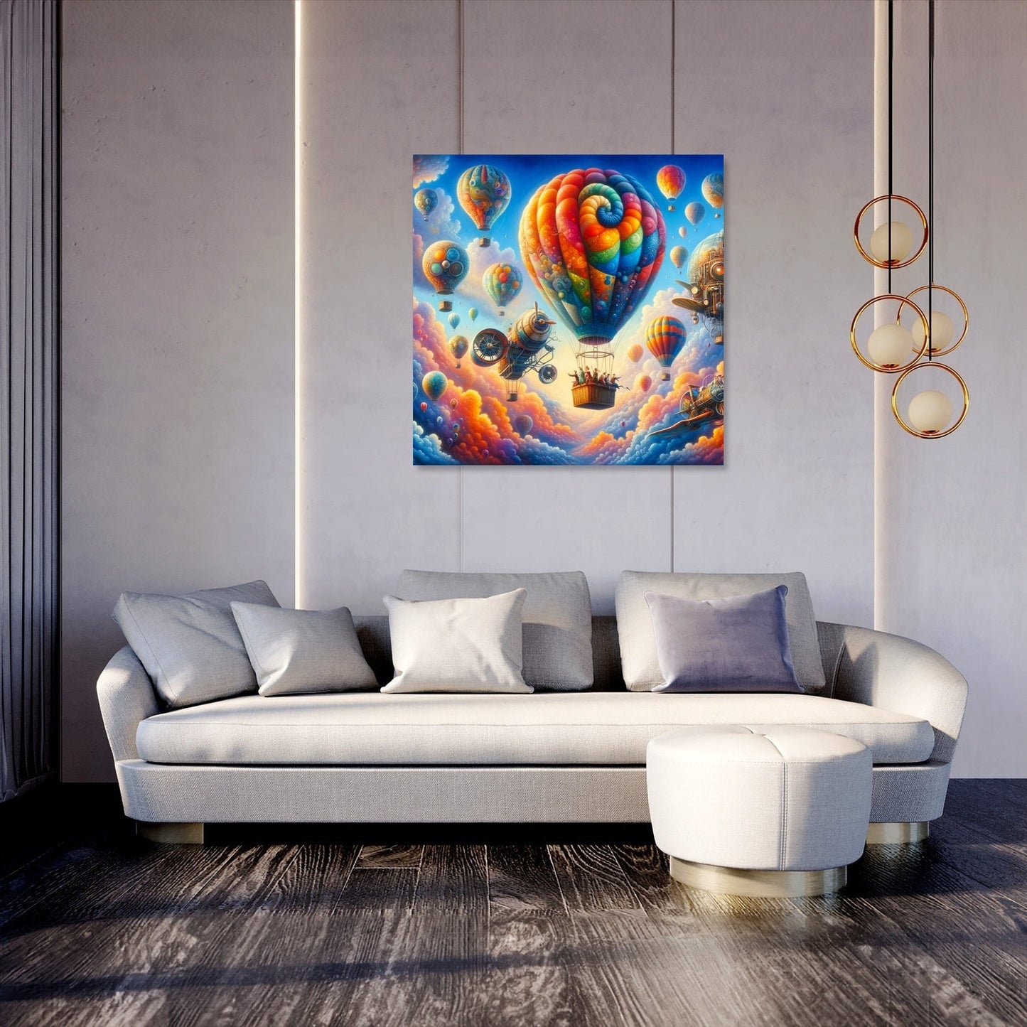 Skyward Fantasy Canvas