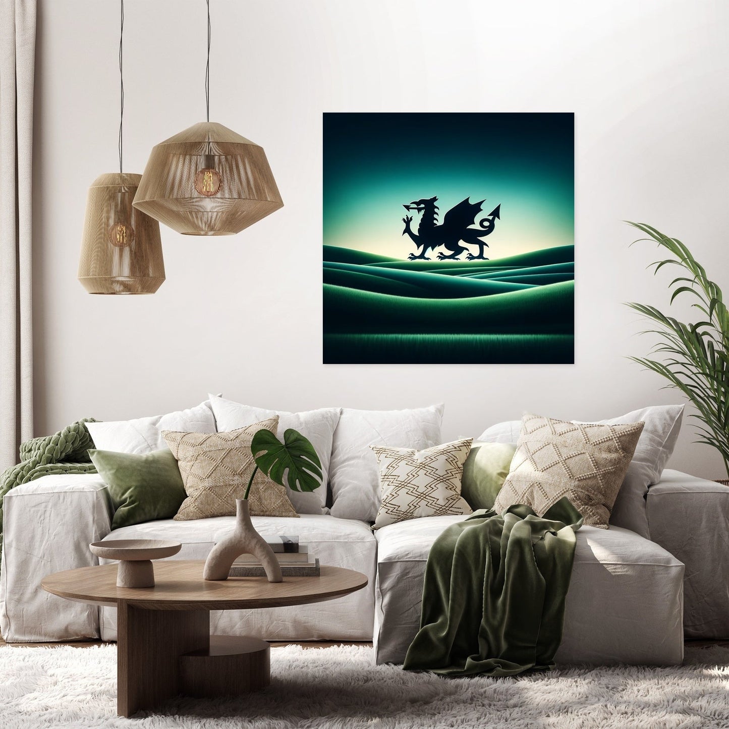 Mystic Dragon Canvas