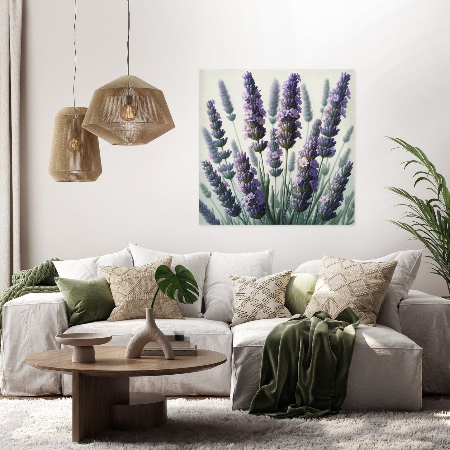 Lavender Serenity Canvas