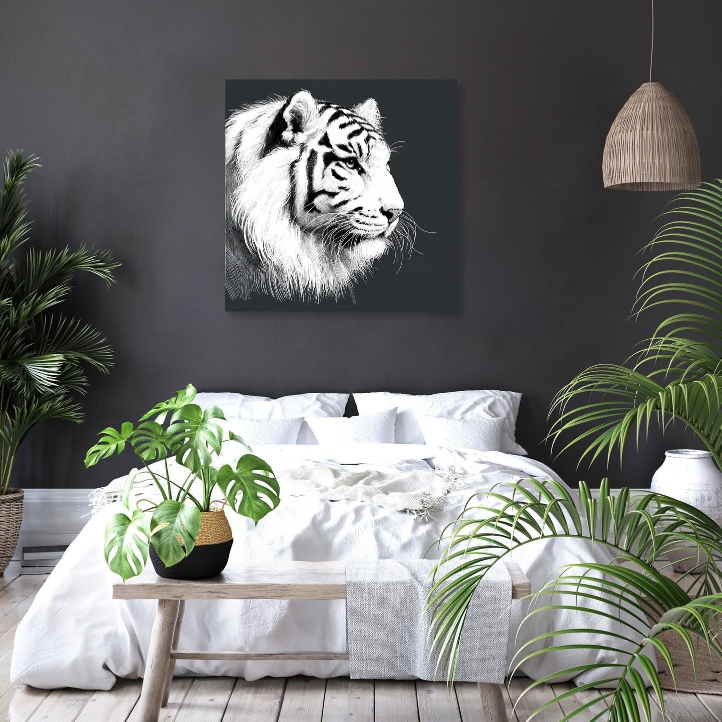 Regal Tiger Canvas