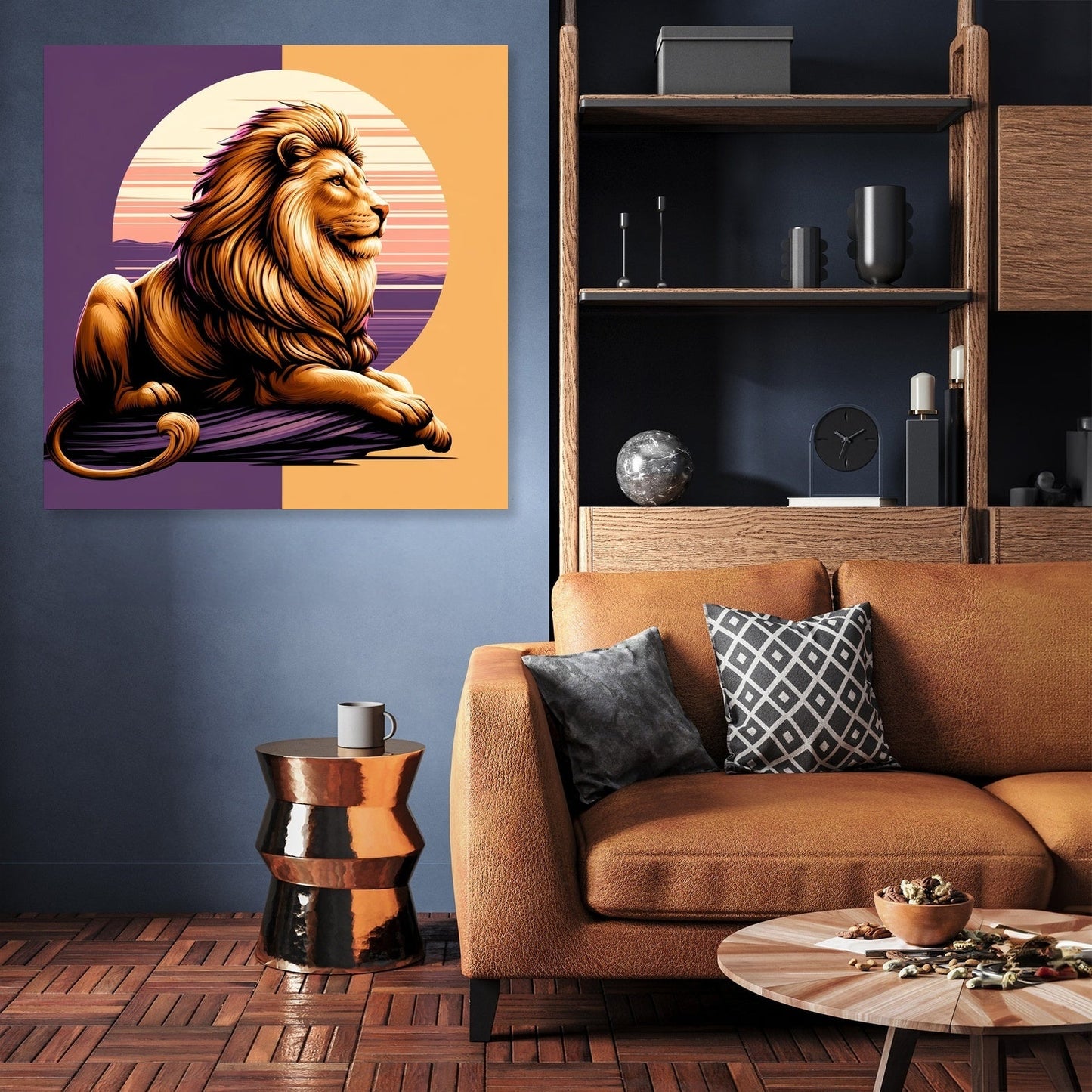 Regal Lion Canvas