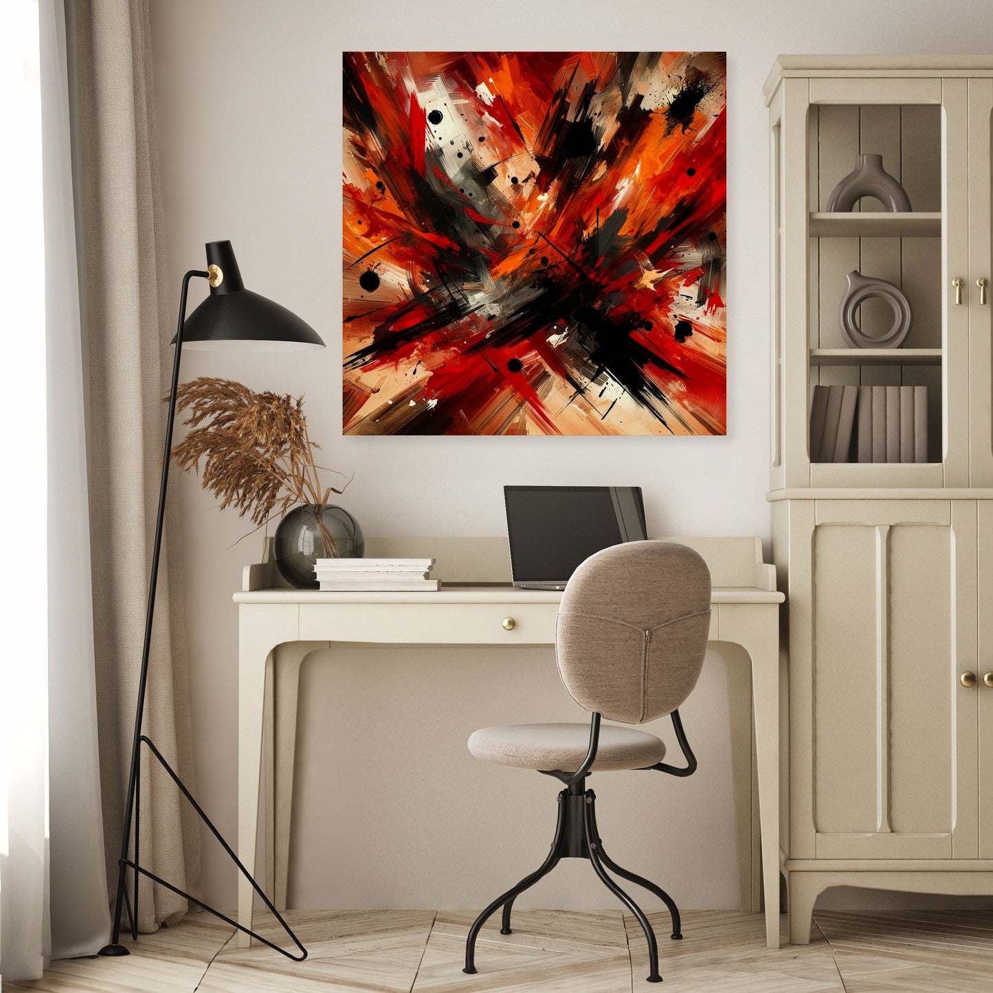 Irritation Frayed Canvas