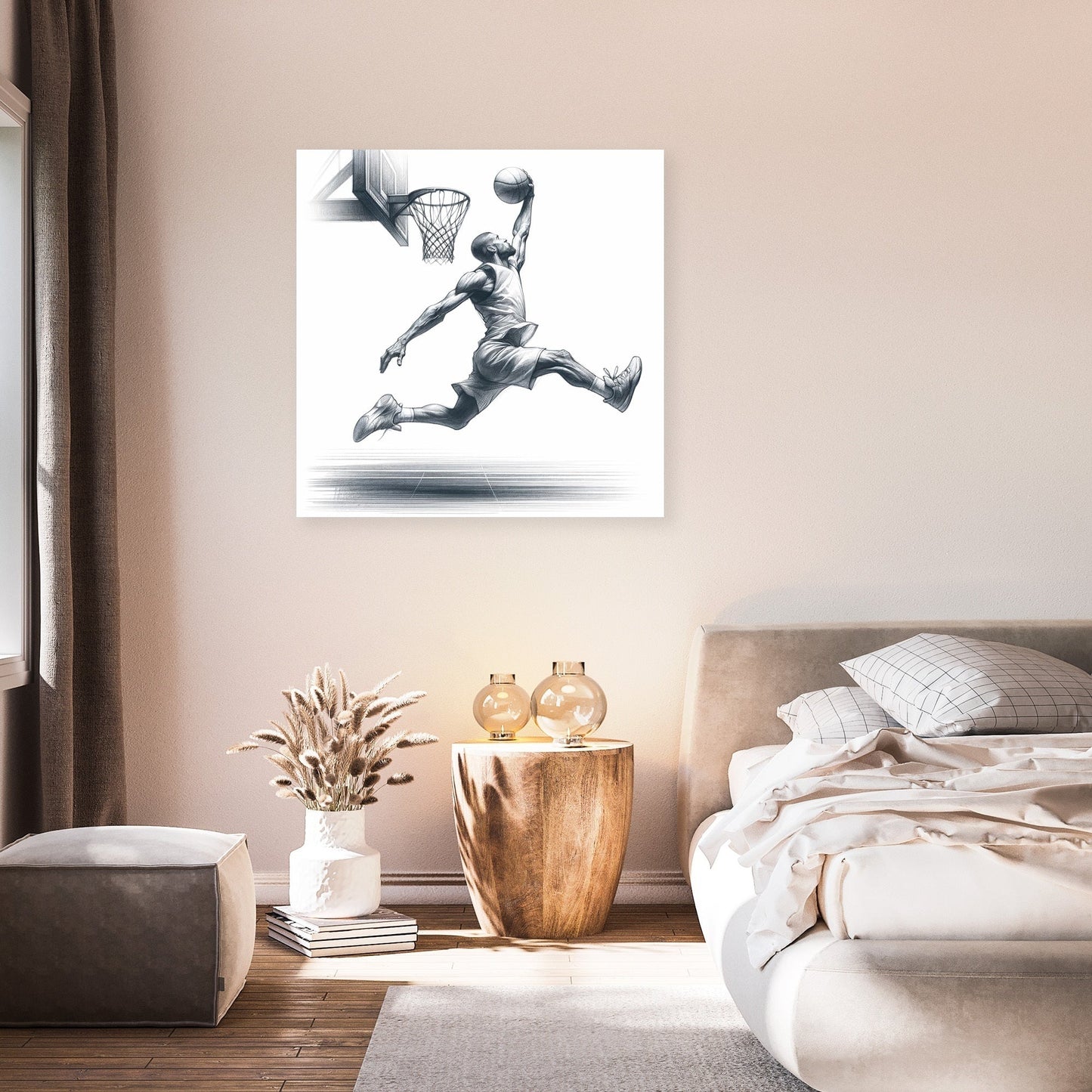 Pencil Dunk Canvas