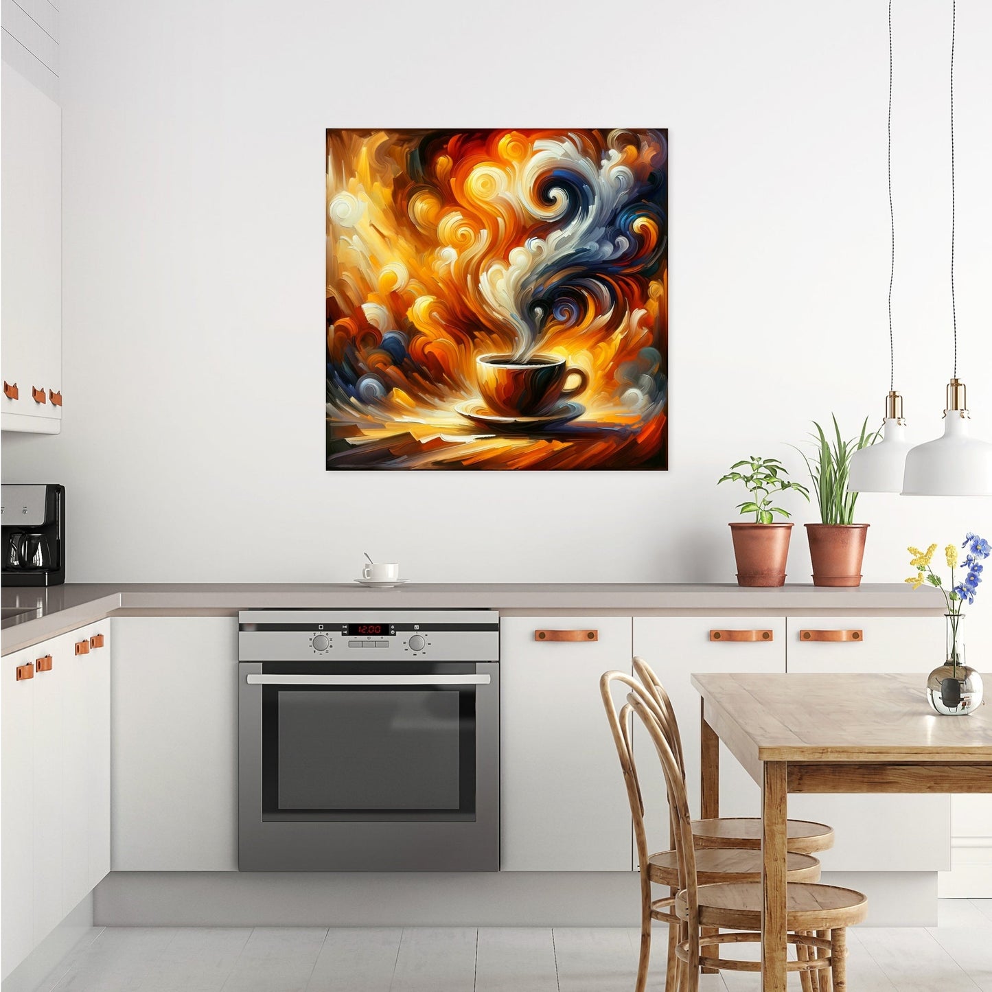 Morning Aroma Expression Canvas