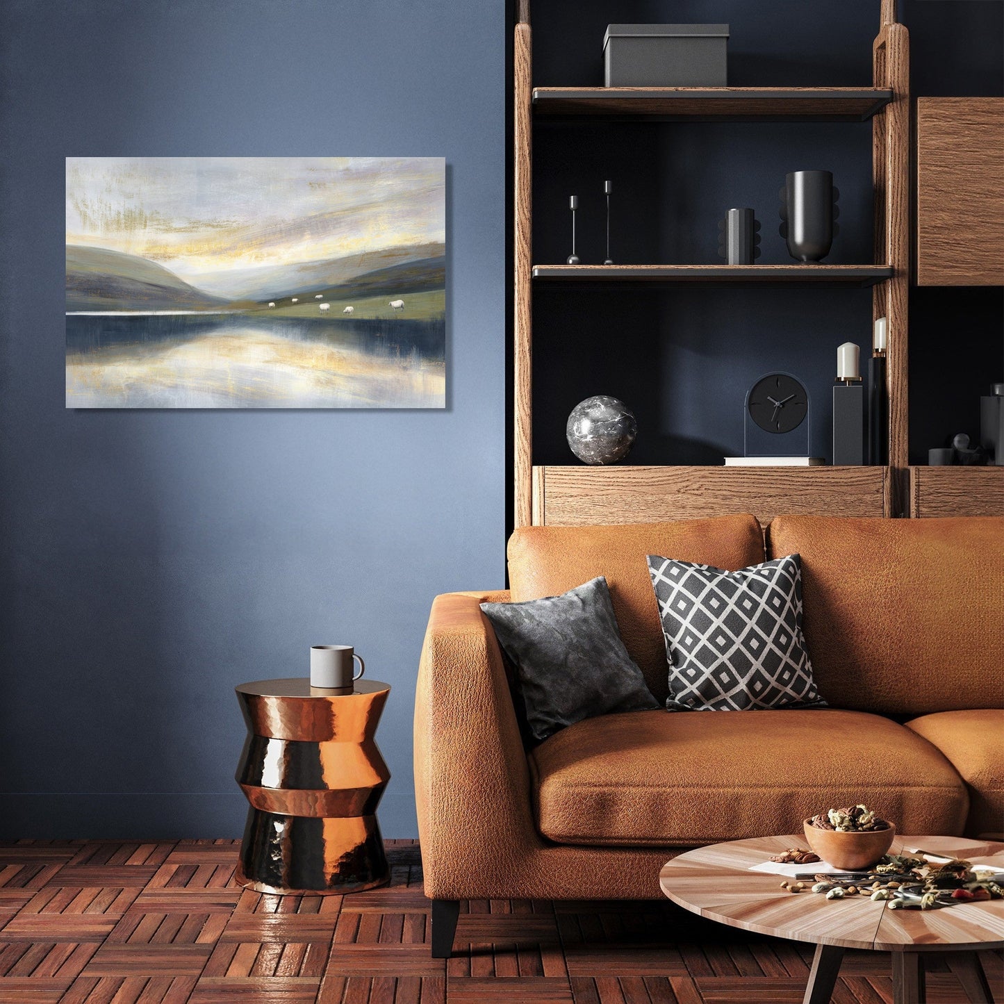Malham Tarn Reflection Canvas