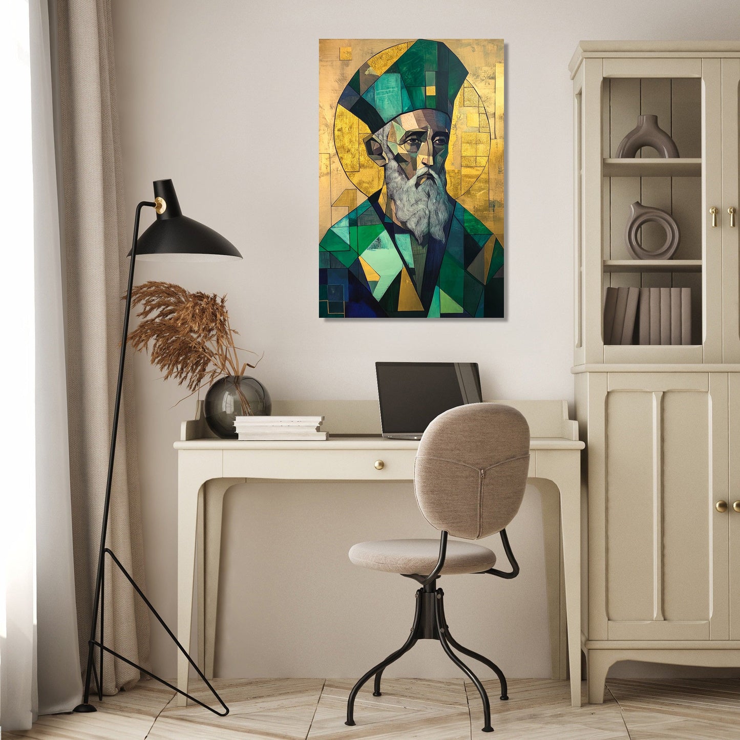 Saint Patrick's Golden Canvas