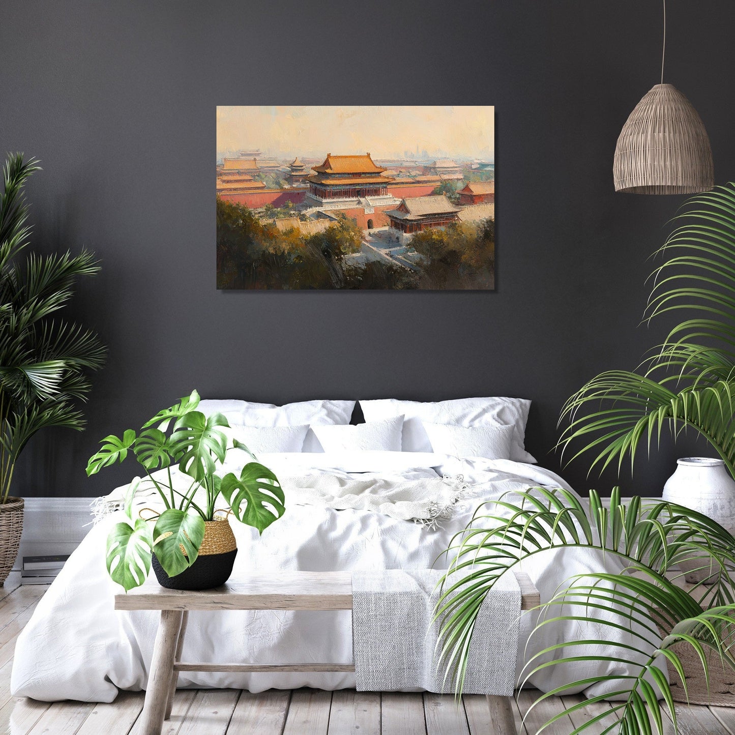 Forbidden City Illumination Canvas