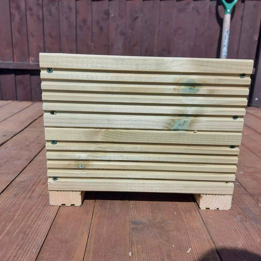 30cm Long Wooden Decking Planter