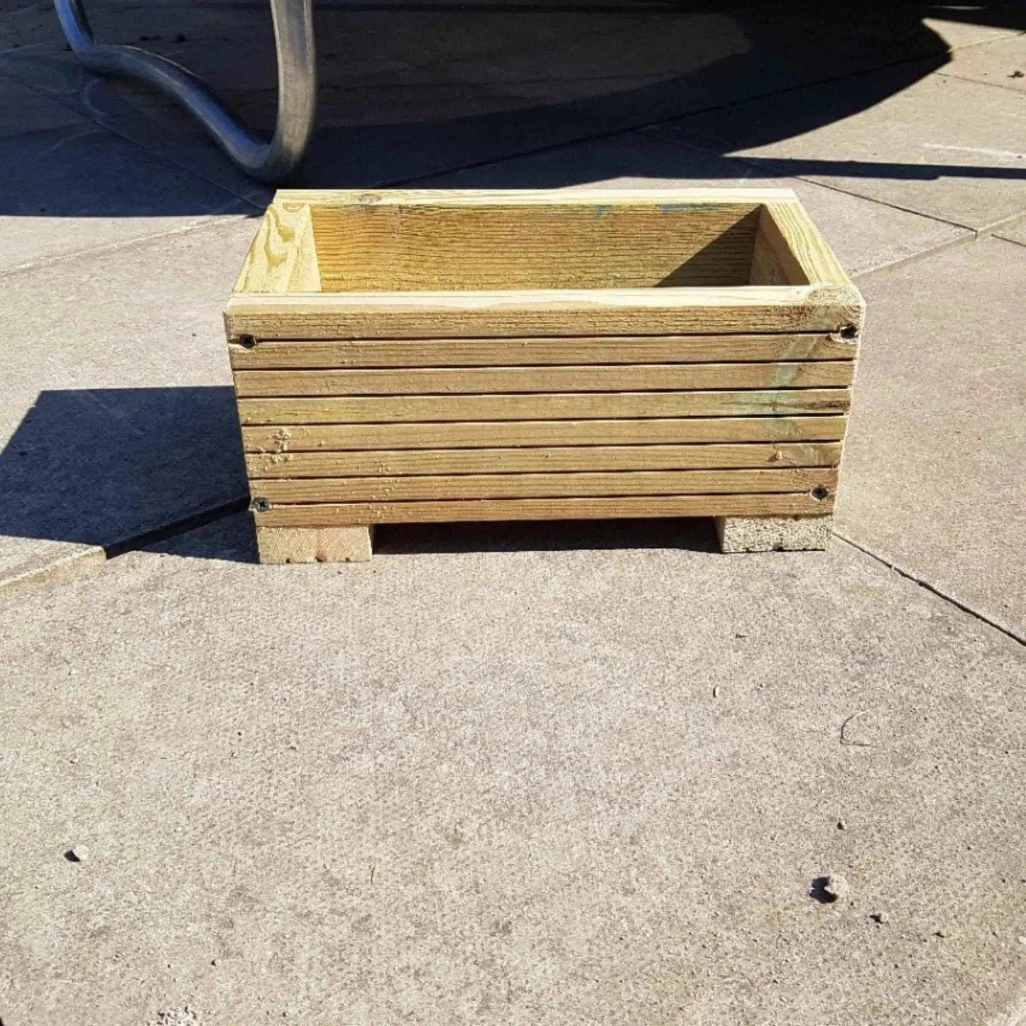 30cm Long Wooden Decking Planter