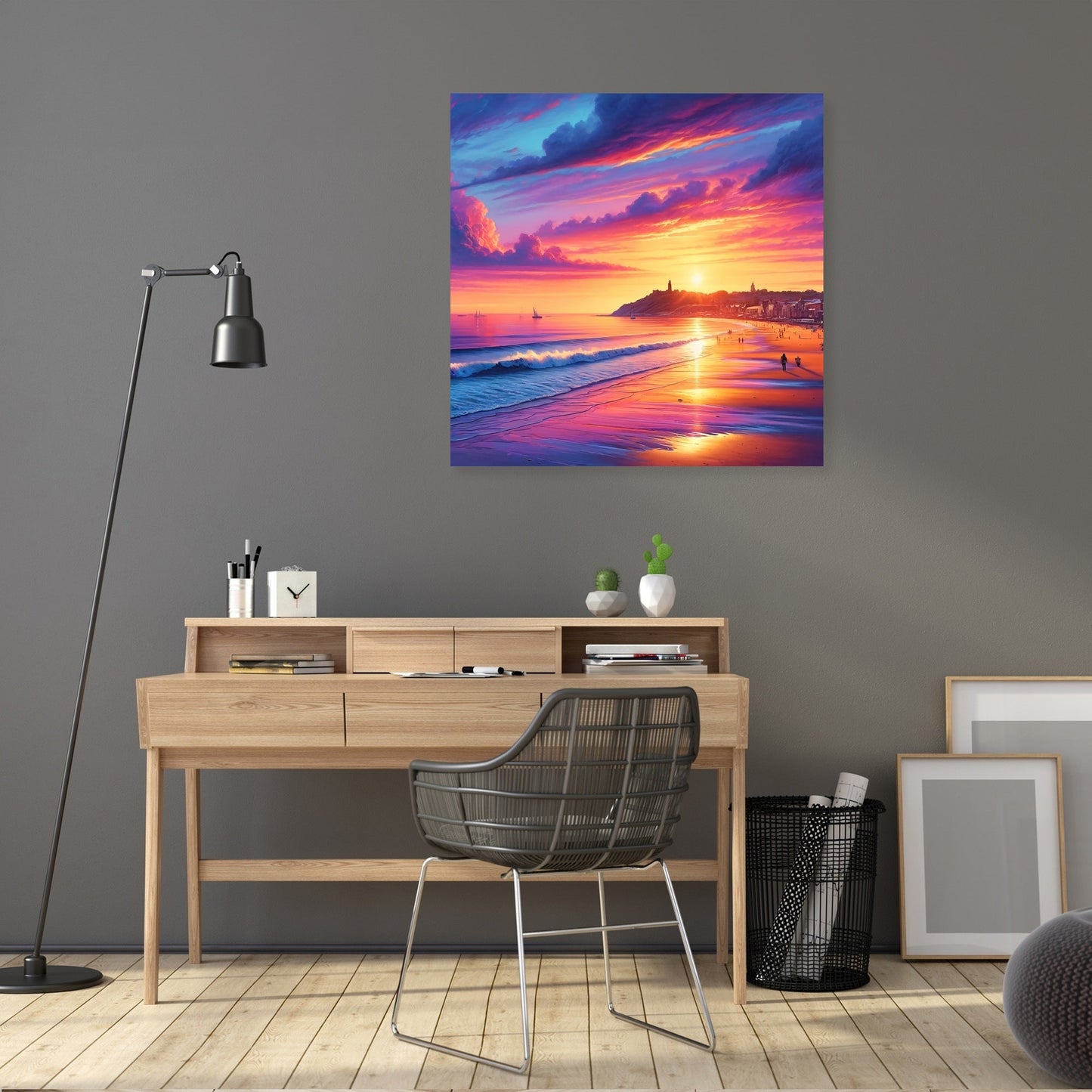 Sunset at North Bay Canvas
